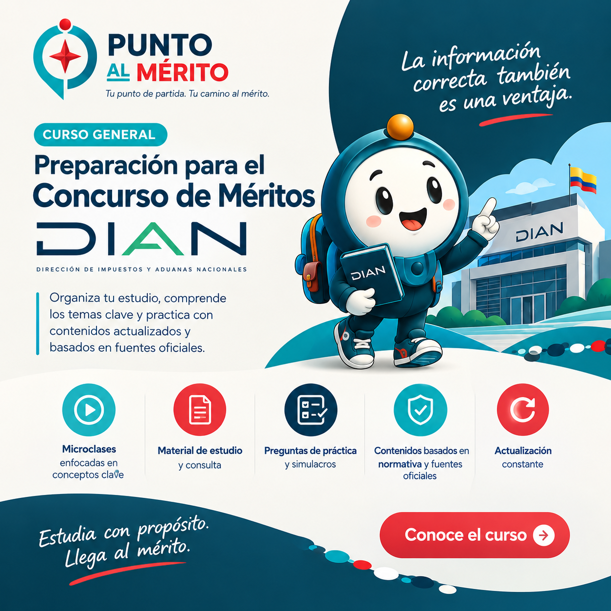 Curso General para el Concurso de Méritos DIAN